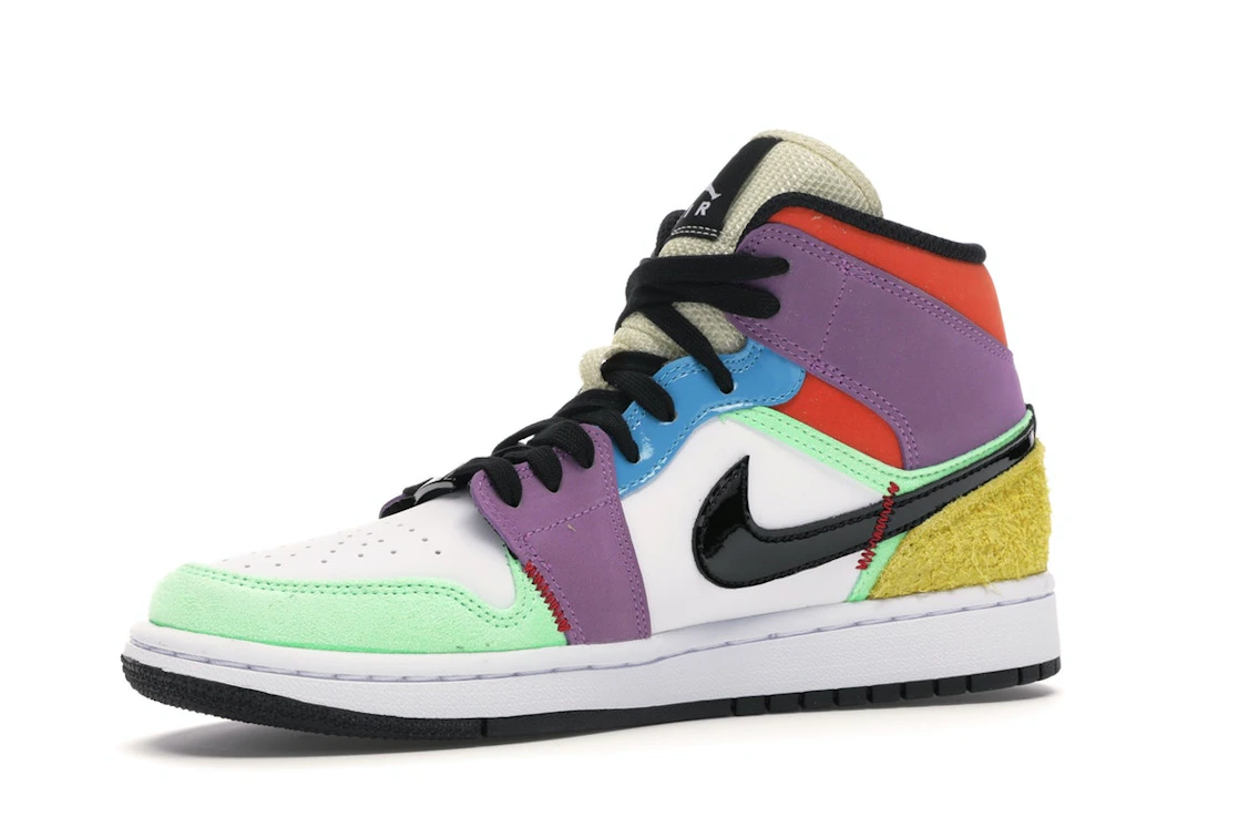Vue 16 de Jordan 1 Mid SE Multi-Color 