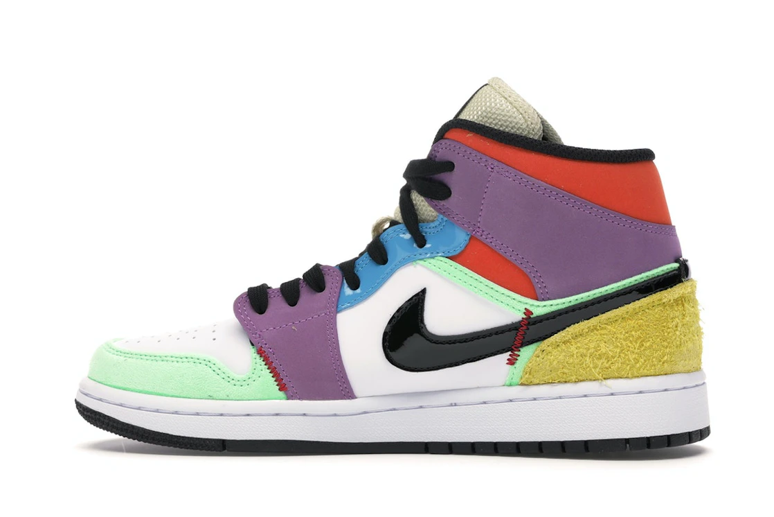 Vue 20 de Jordan 1 Mid SE Multi-Color 