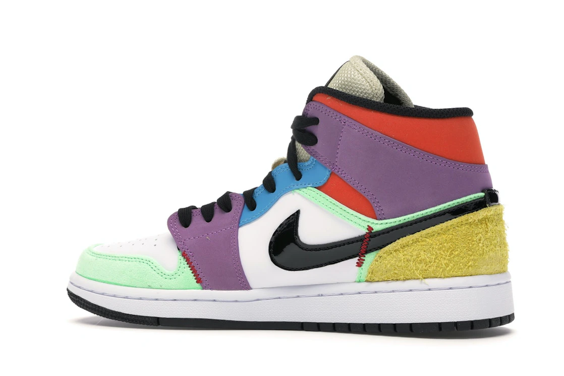 Vue 21 de Jordan 1 Mid SE Multi-Color 