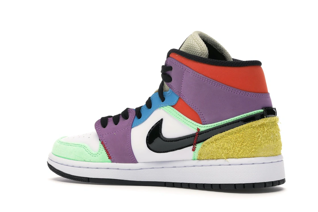 Vue 22 de Jordan 1 Mid SE Multi-Color 