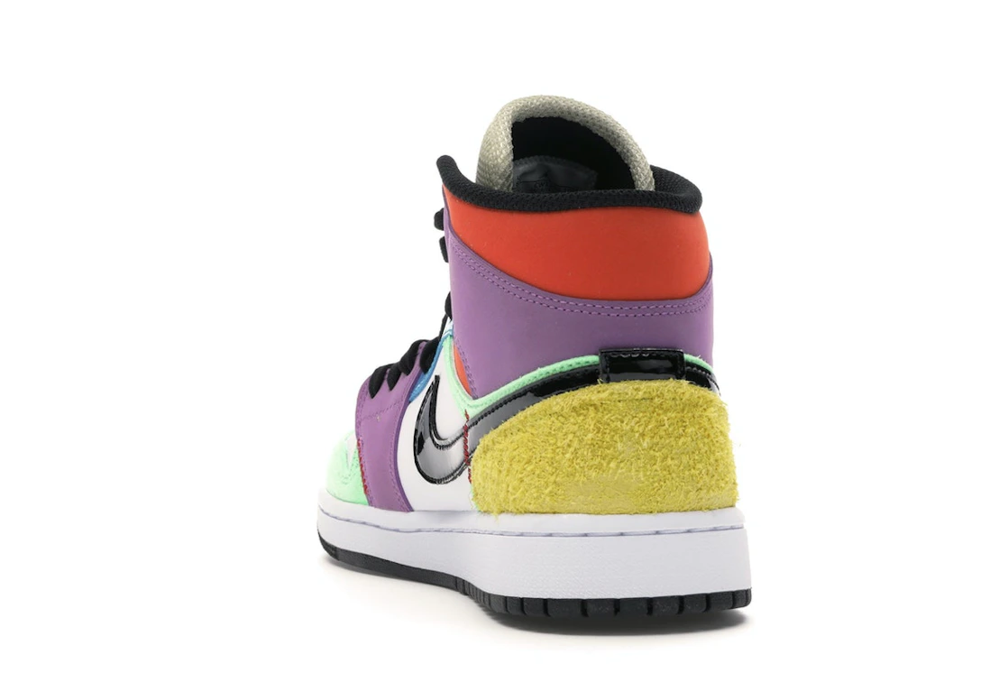Vue 26 de Jordan 1 Mid SE Multi-Color 