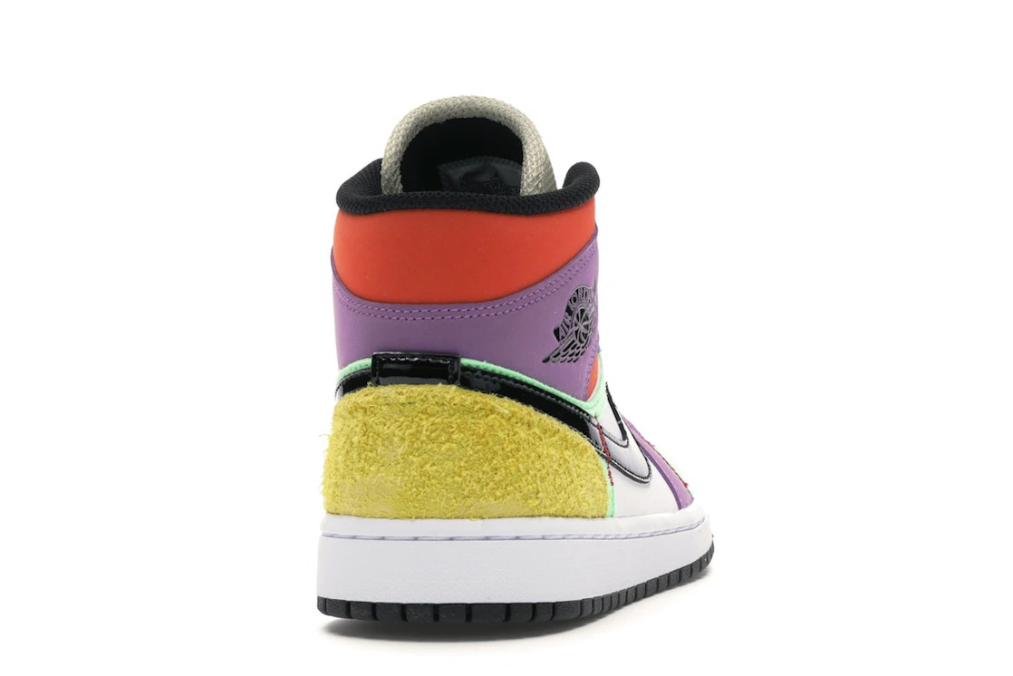 Vue 29 de Jordan 1 Mid SE Multi-Color 