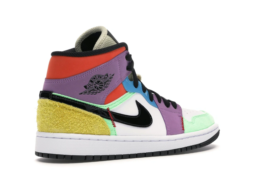 Vue 33 de Jordan 1 Mid SE Multi-Color 