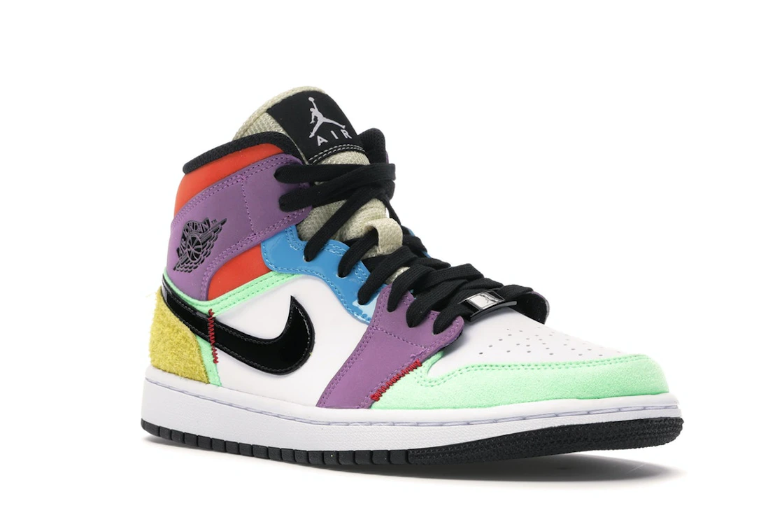 Vue 5 de Jordan 1 Mid SE Multi-Color 