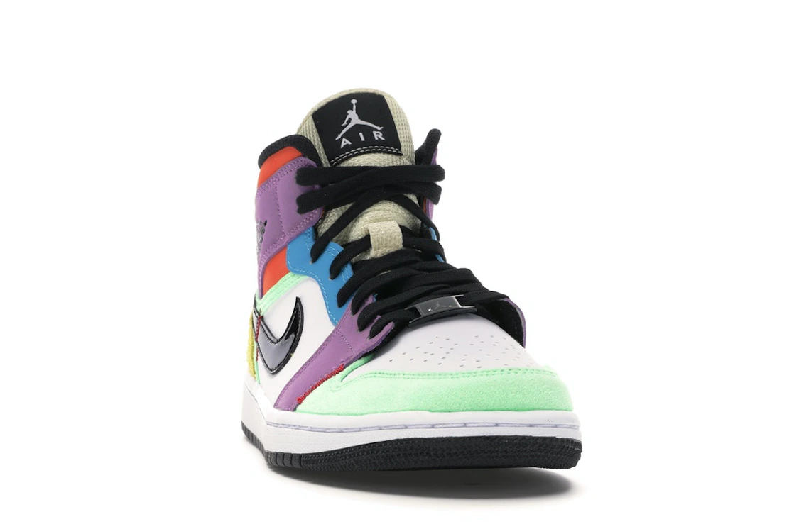 Vue 8 de Jordan 1 Mid SE Multi-Color 