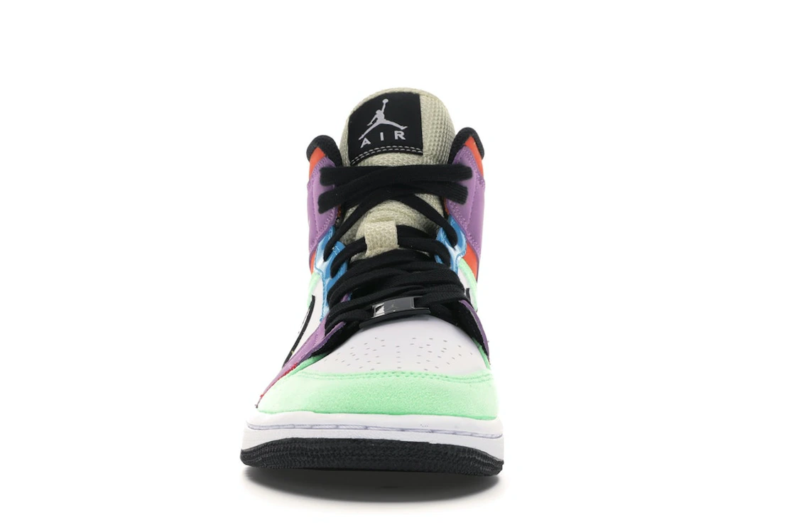Vue 10 de Jordan 1 Mid SE Multi-Color 