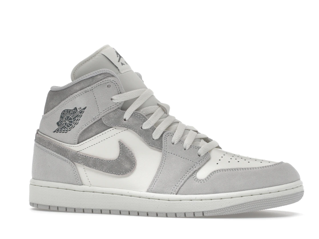 Vue 3 de Jordan 1 Mid SE Neutral Grey Sail