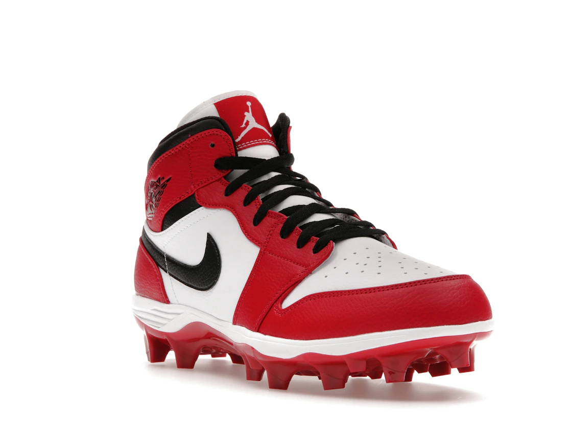 Vue 6 de Jordan 1 Mid TD Cleat Chicago (2023)