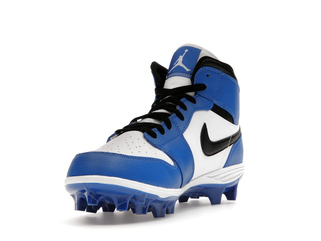 Vue 13 de Jordan 1 Mid TD Cleat Game Royal