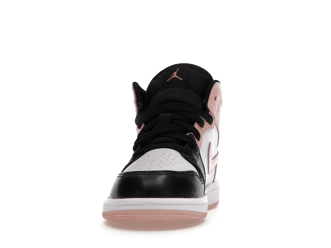 Vue 11 de Jordan 1 Mid Arctic Orange Black Toe (PS)