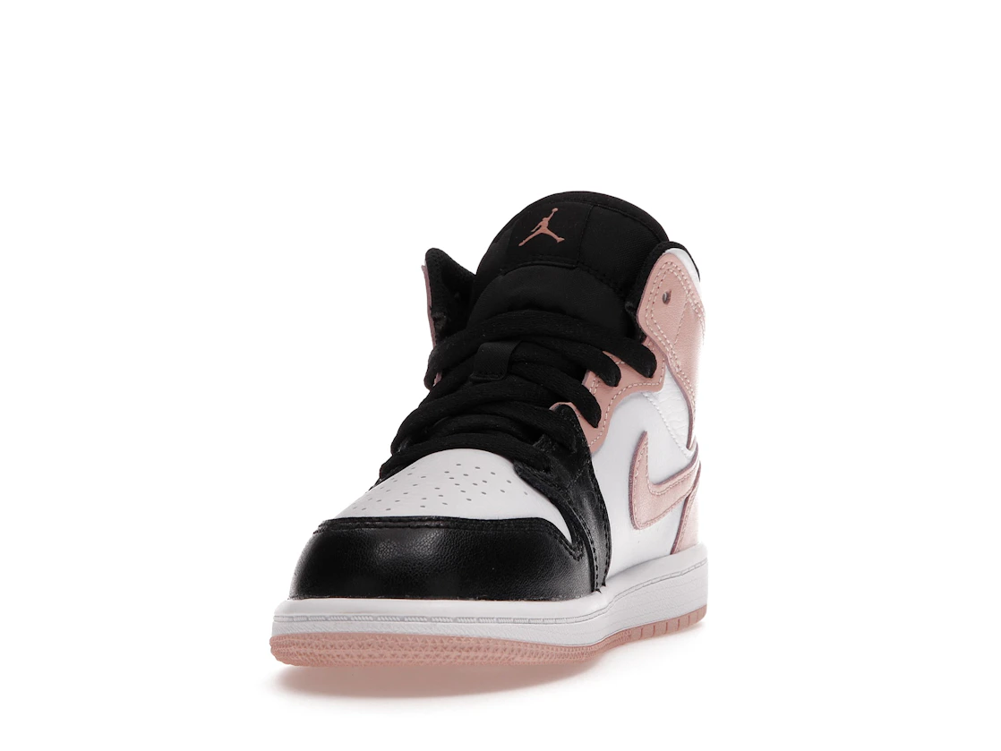 Vue 12 de Jordan 1 Mid Arctic Orange Black Toe (PS)