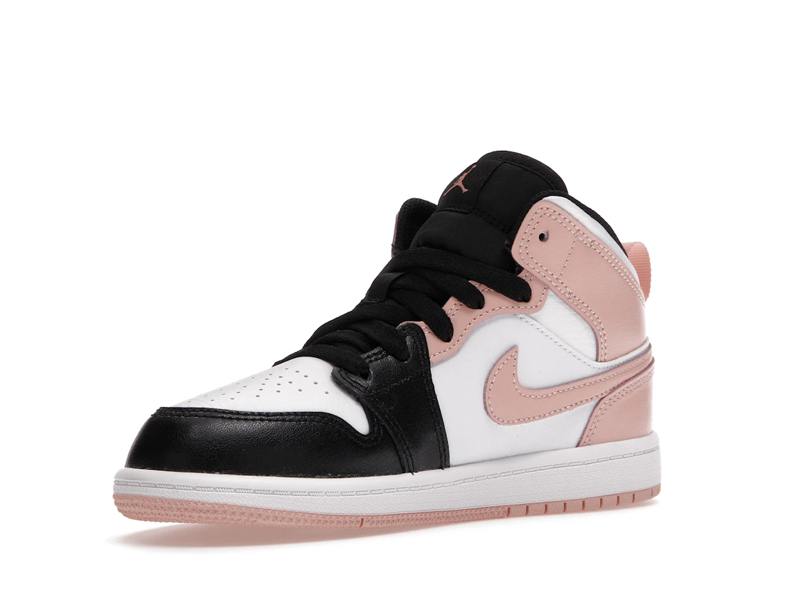 Vue 15 de Jordan 1 Mid Arctic Orange Black Toe (PS)