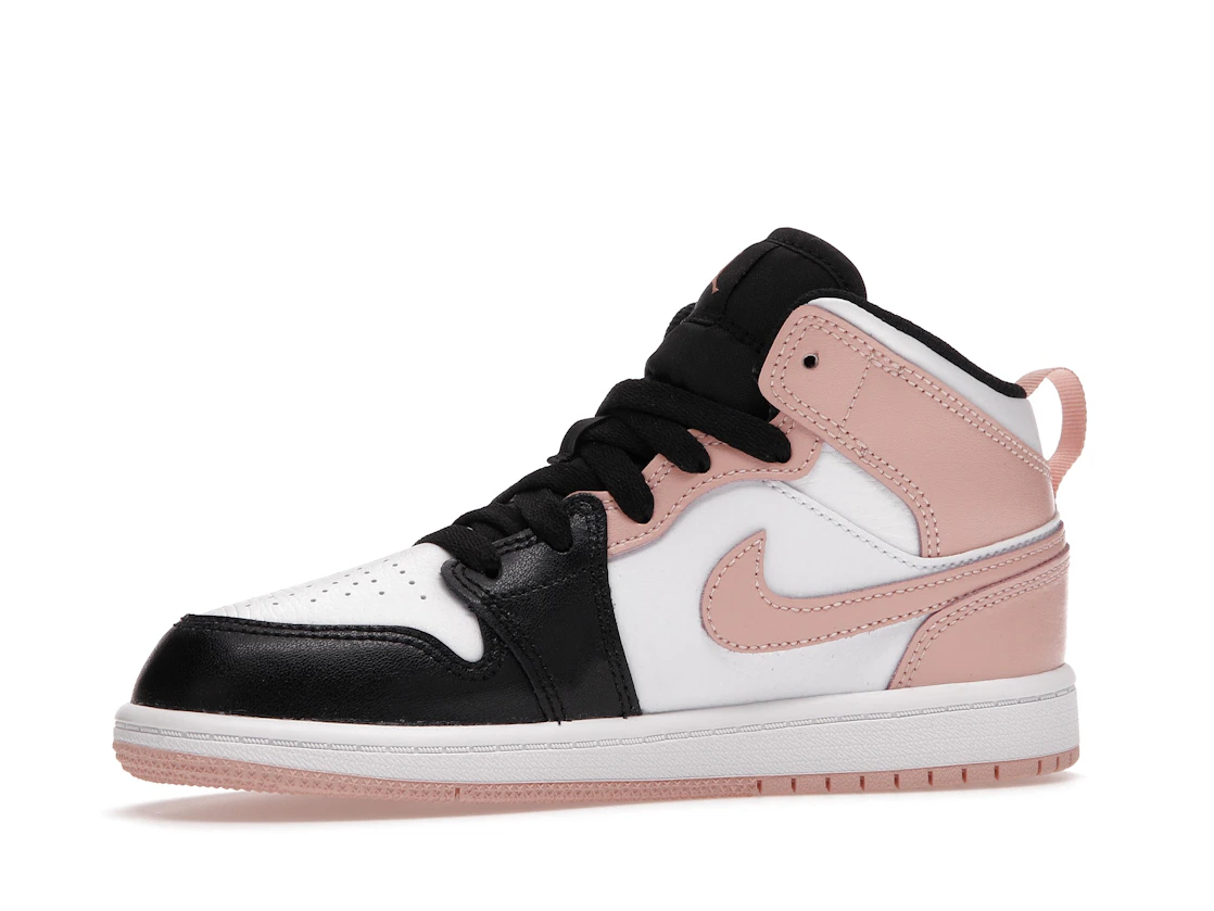 Vue 17 de Jordan 1 Mid Arctic Orange Black Toe (PS)