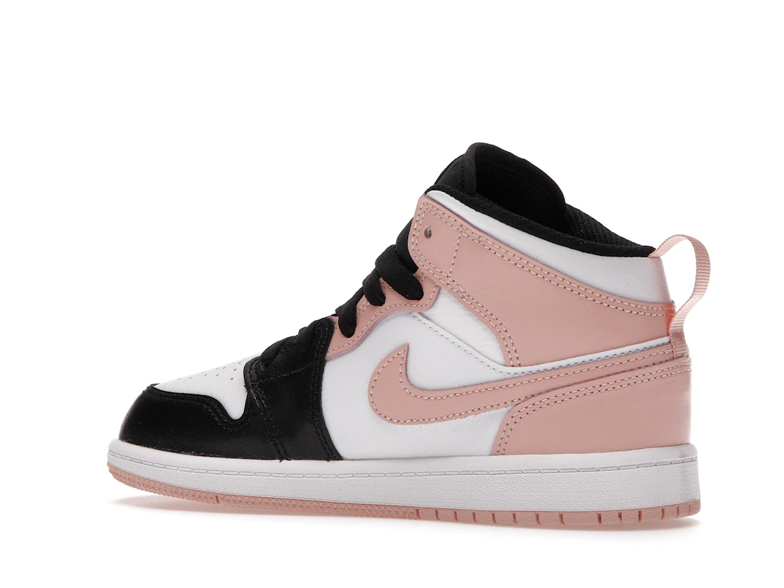 Vue 22 de Jordan 1 Mid Arctic Orange Black Toe (PS)