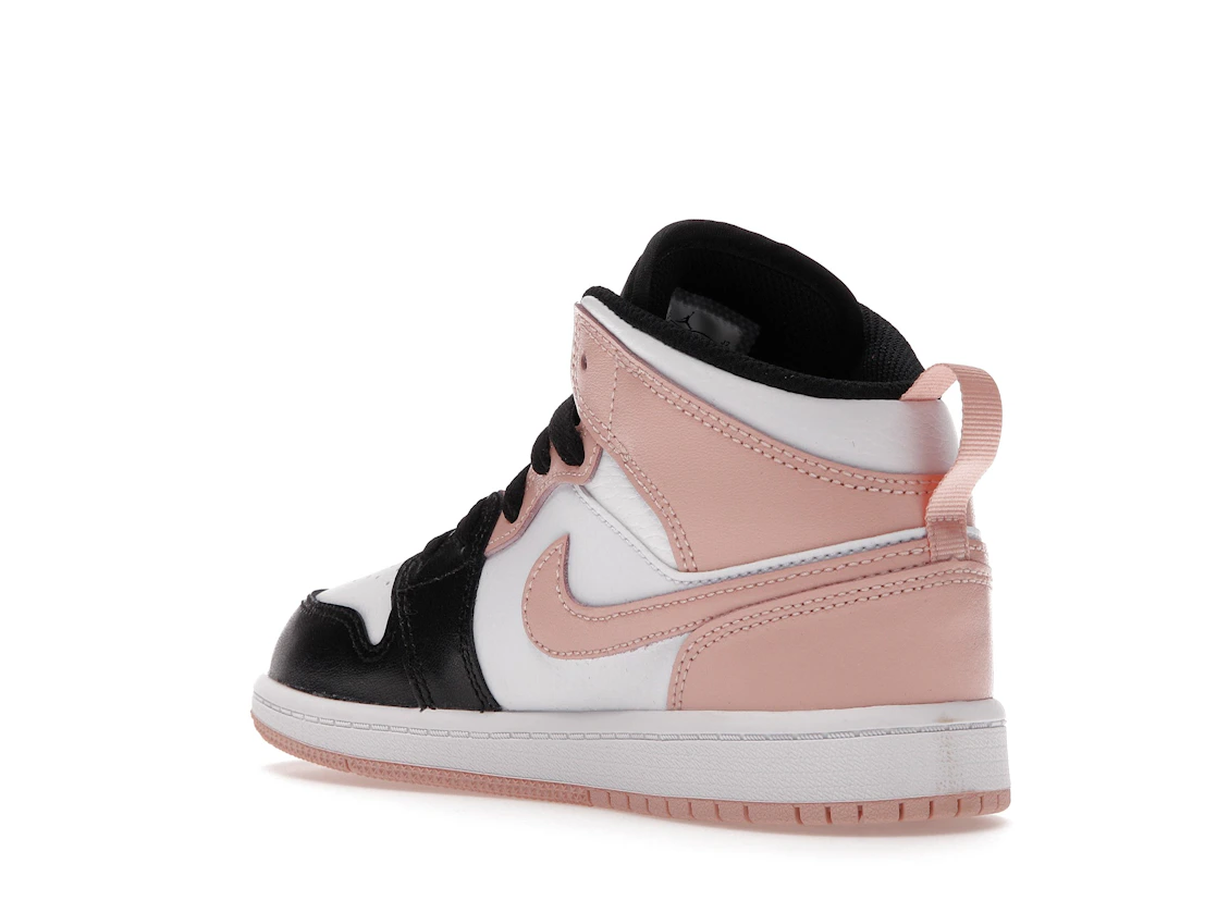 Vue 24 de Jordan 1 Mid Arctic Orange Black Toe (PS)