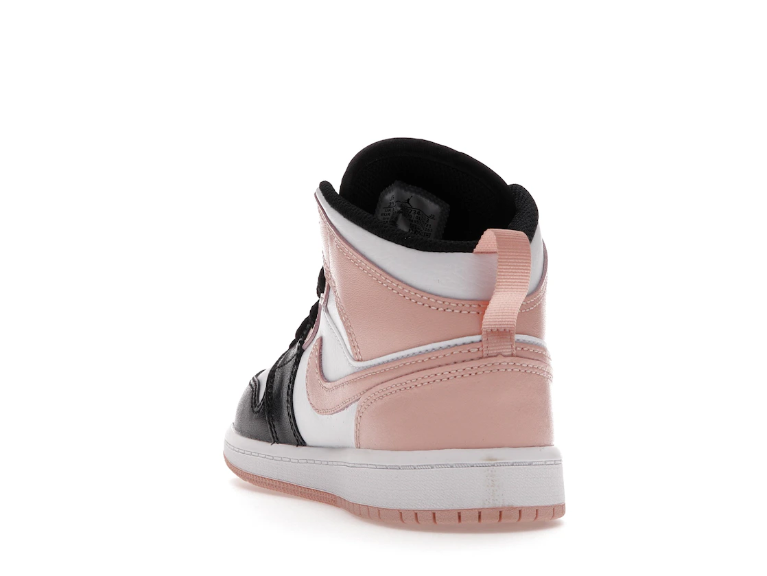 Vue 26 de Jordan 1 Mid Arctic Orange Black Toe (PS)