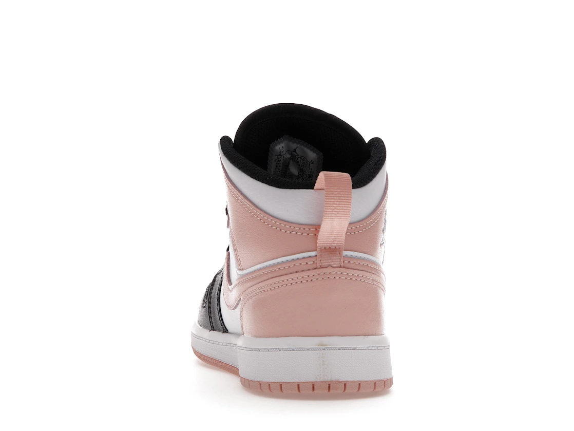 Vue 27 de Jordan 1 Mid Arctic Orange Black Toe (PS)