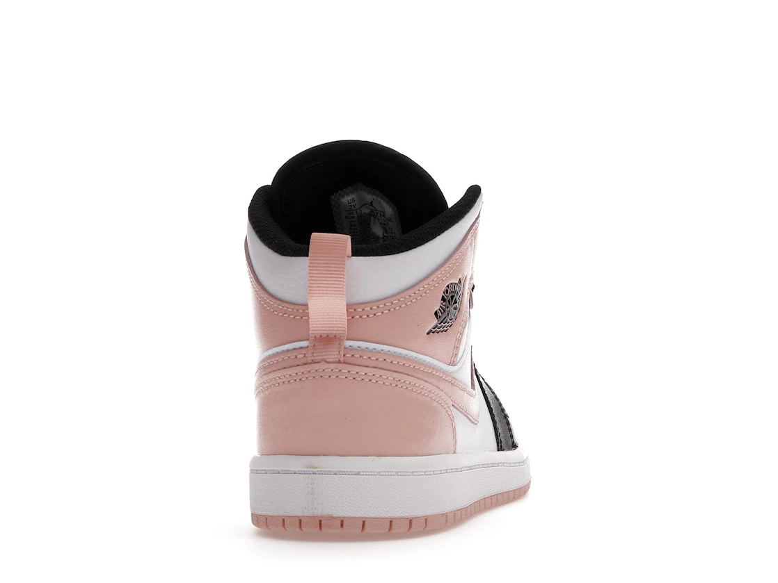 Vue 29 de Jordan 1 Mid Arctic Orange Black Toe (PS)