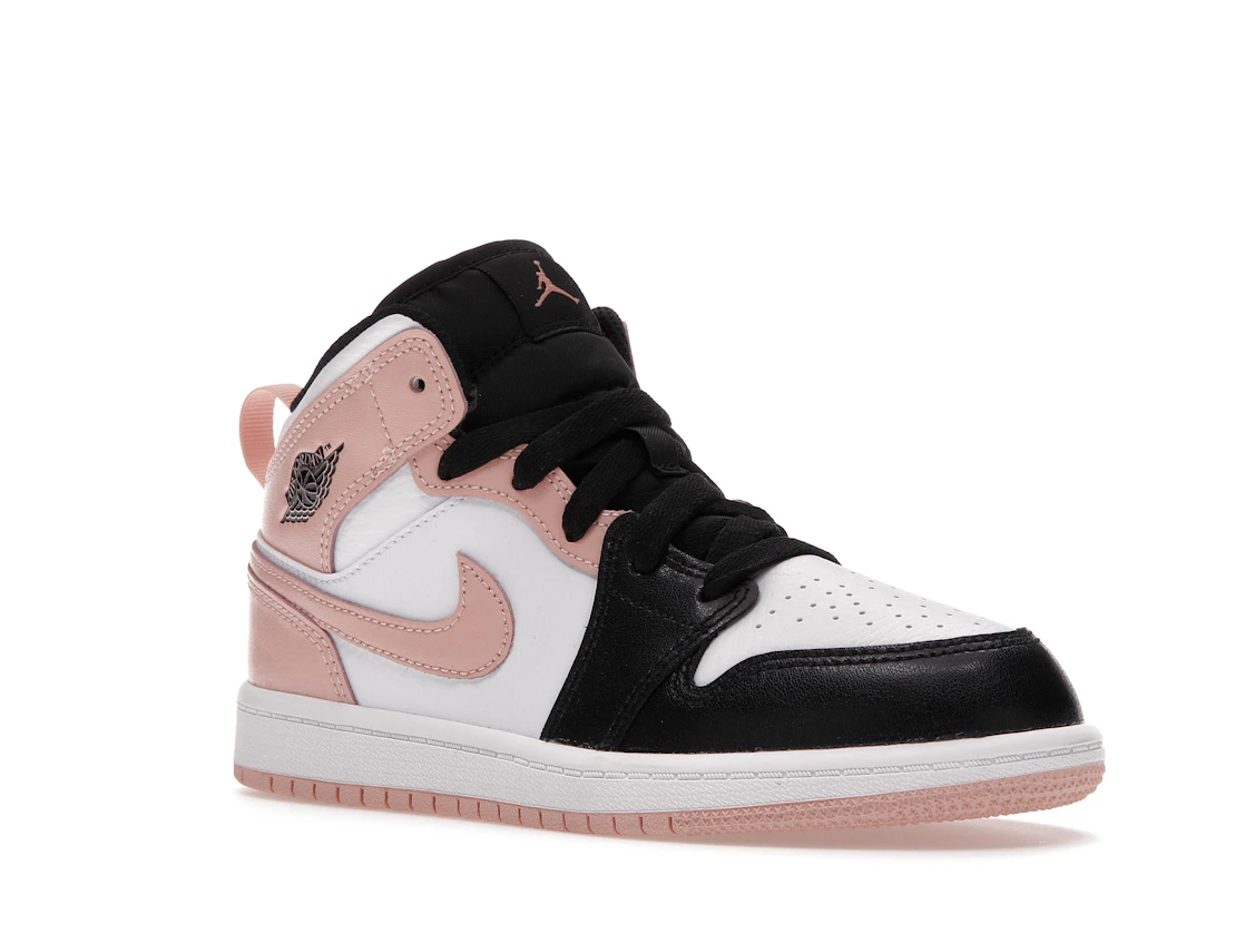 Vue 5 de Jordan 1 Mid Arctic Orange Black Toe (PS)