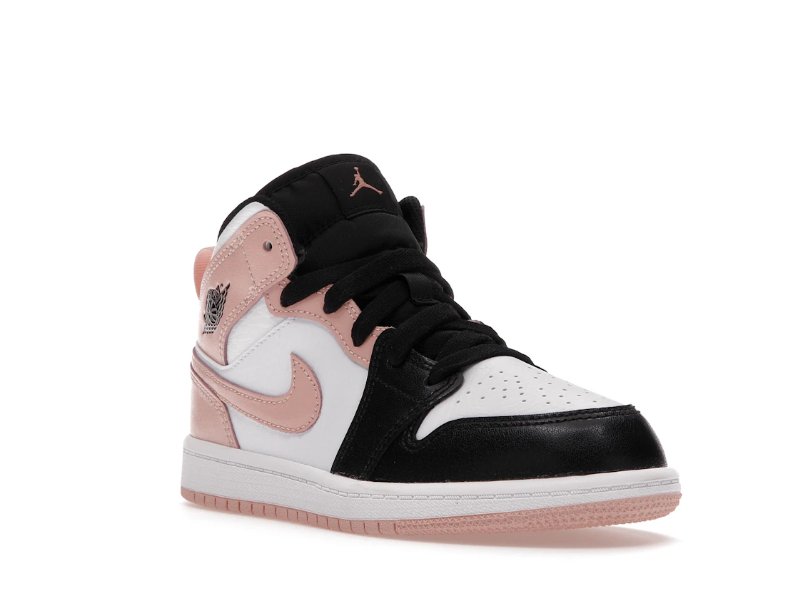 Vue 6 de Jordan 1 Mid Arctic Orange Black Toe (PS)