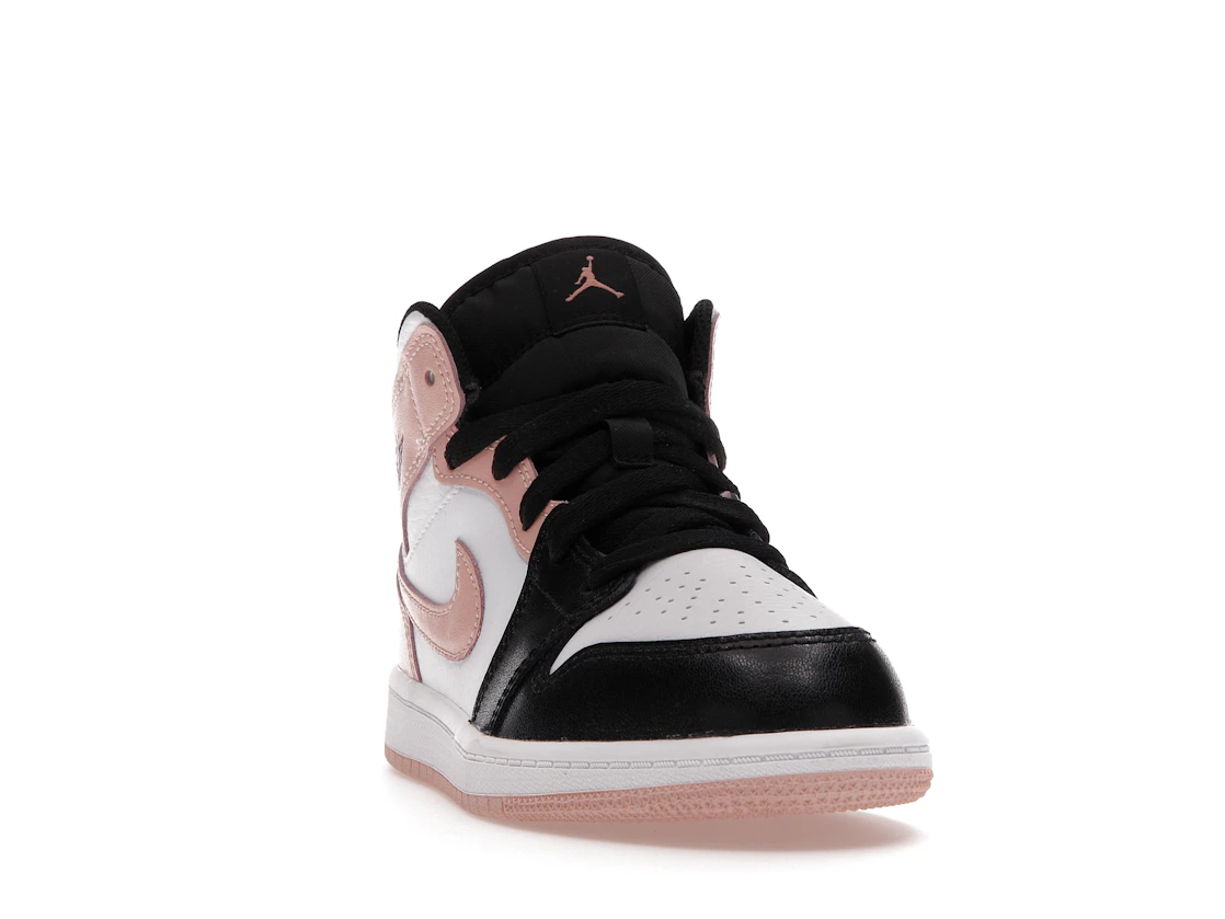 Vue 8 de Jordan 1 Mid Arctic Orange Black Toe (PS)