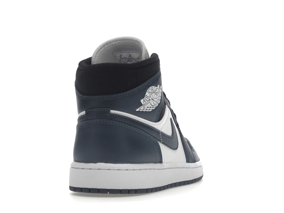 Vue 30 de Jordan 1 Mid Armory Navy