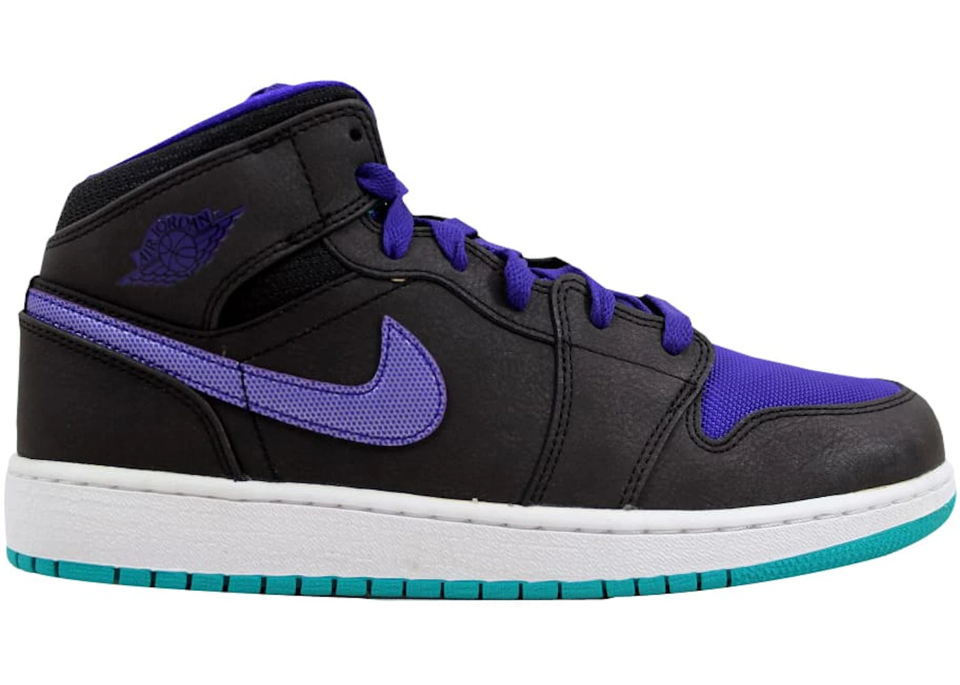 Jordan 1 Mid Black (GS)