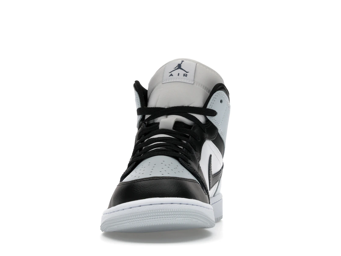 Vue 11 de Jordan 1 Mid Black Aura Squadron Blue