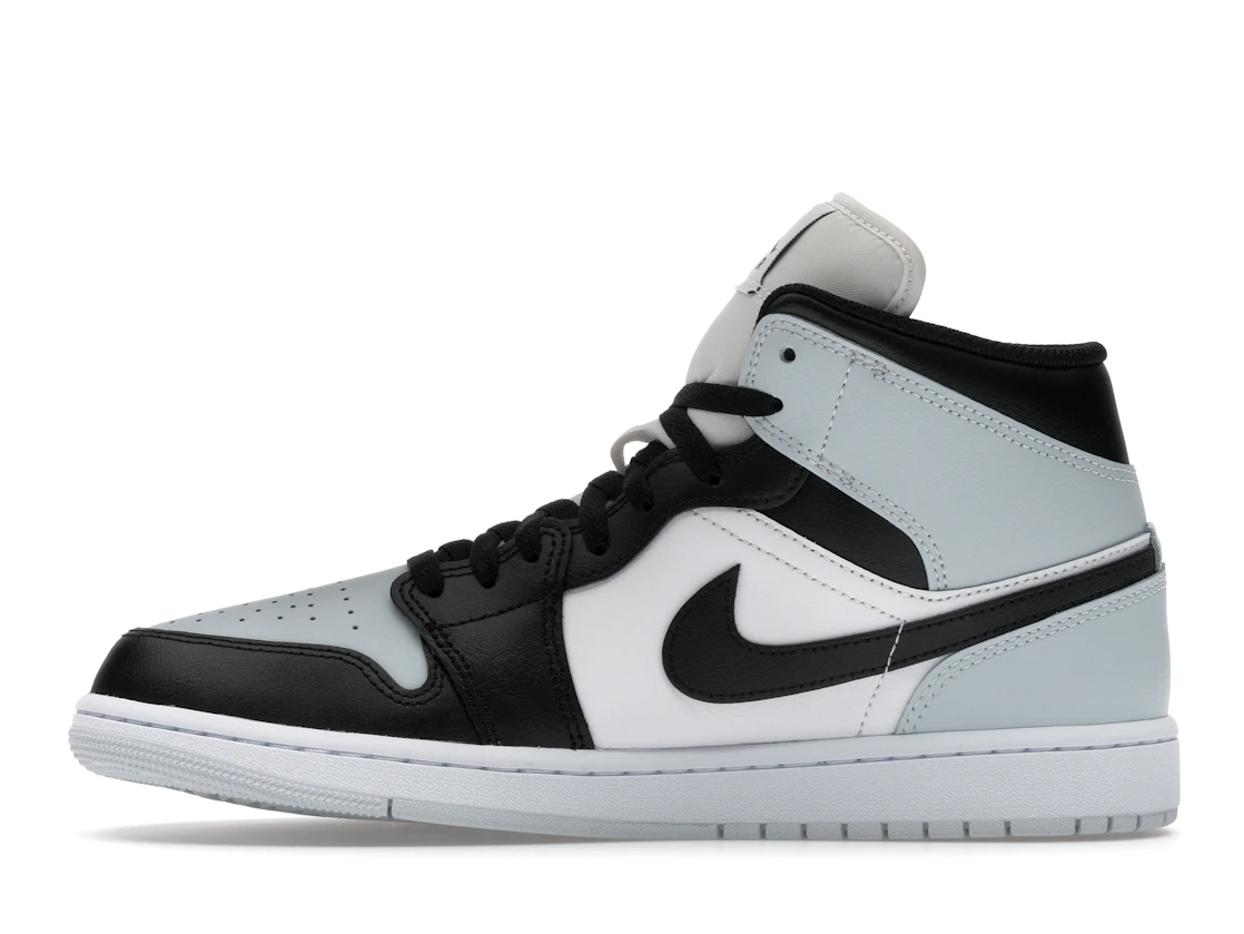 Vue 19 de Jordan 1 Mid Black Aura Squadron Blue