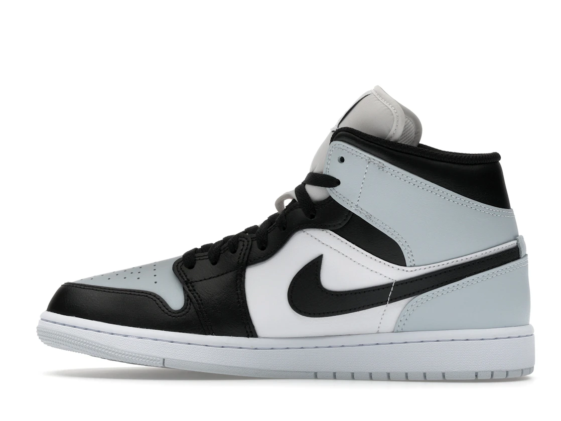 Vue 20 de Jordan 1 Mid Black Aura Squadron Blue