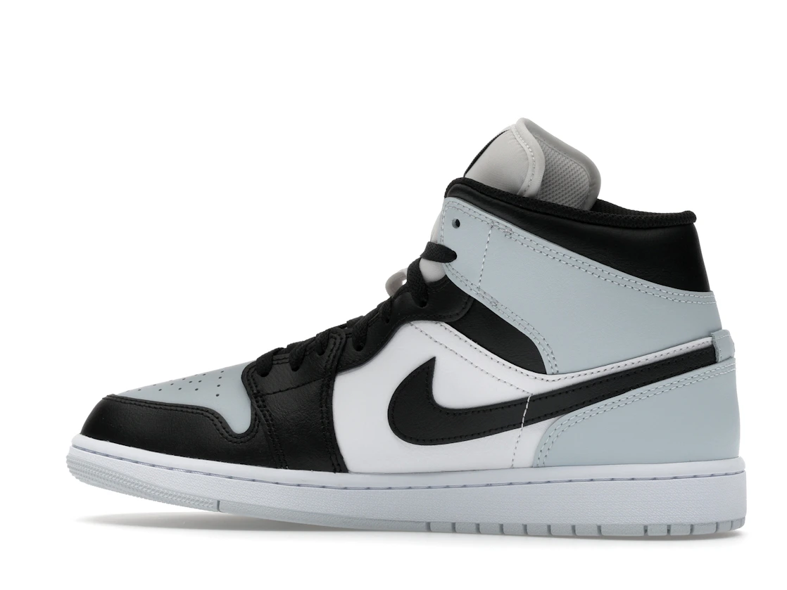 Vue 21 de Jordan 1 Mid Black Aura Squadron Blue
