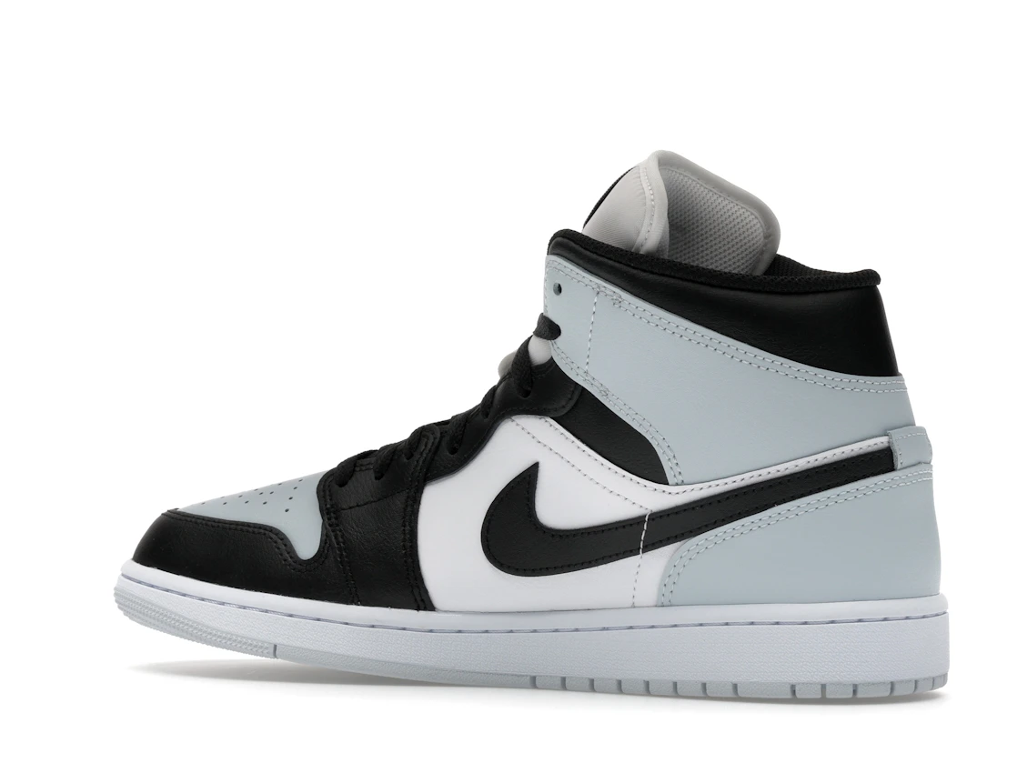 Vue 22 de Jordan 1 Mid Black Aura Squadron Blue