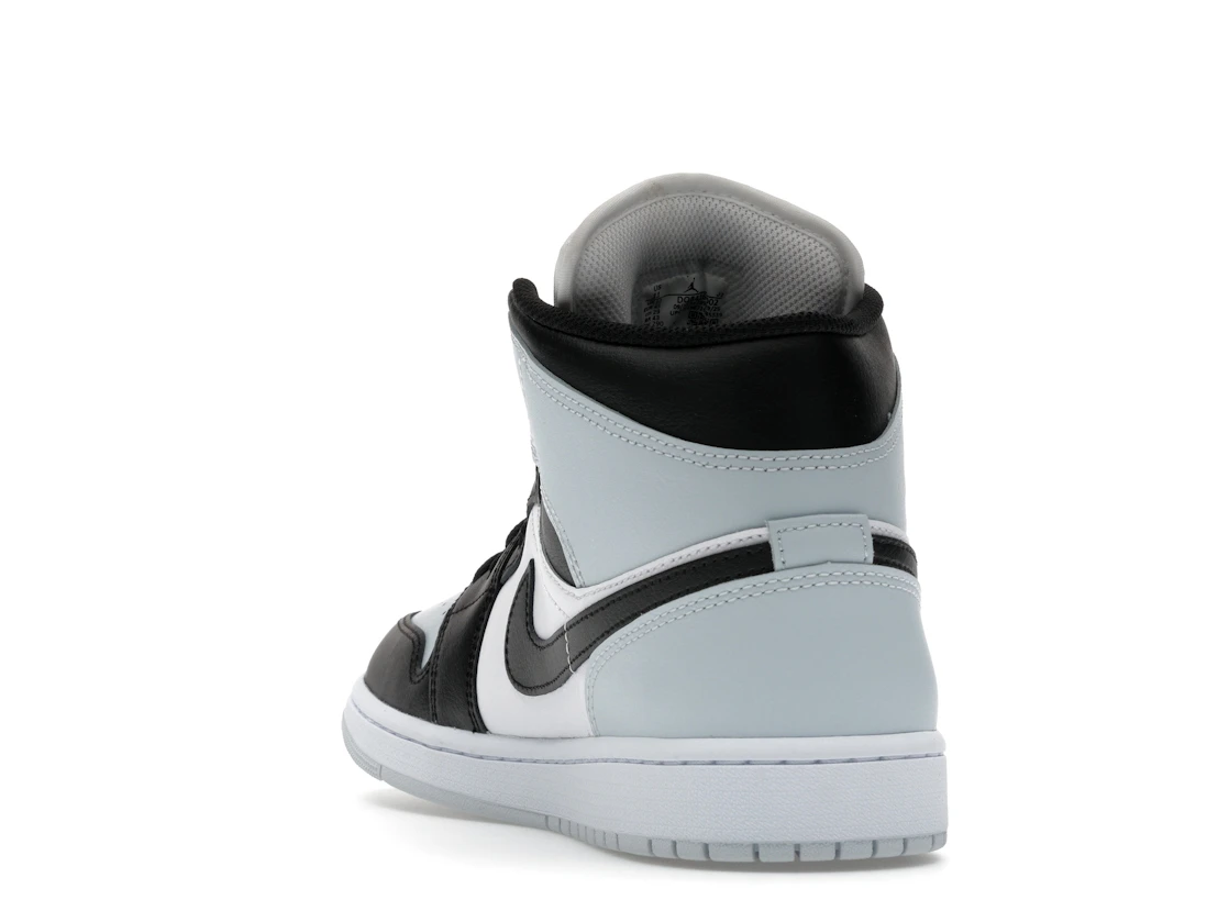 Vue 26 de Jordan 1 Mid Black Aura Squadron Blue