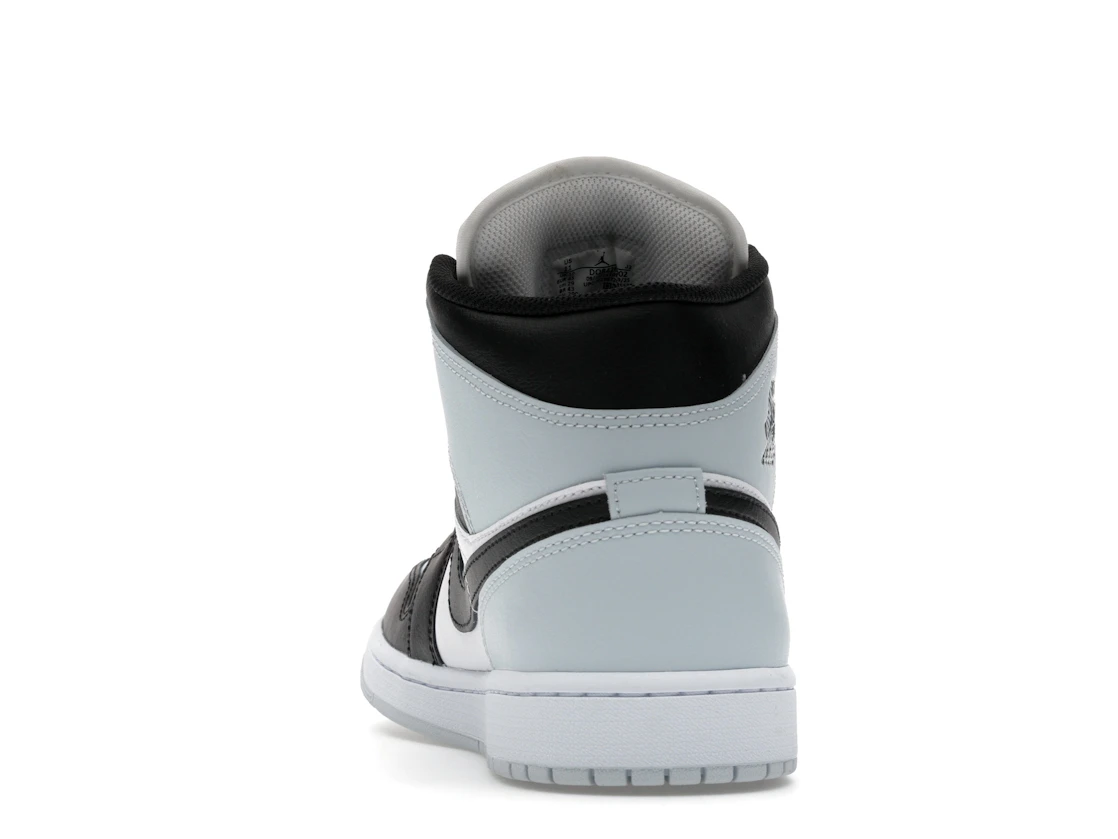 Vue 27 de Jordan 1 Mid Black Aura Squadron Blue