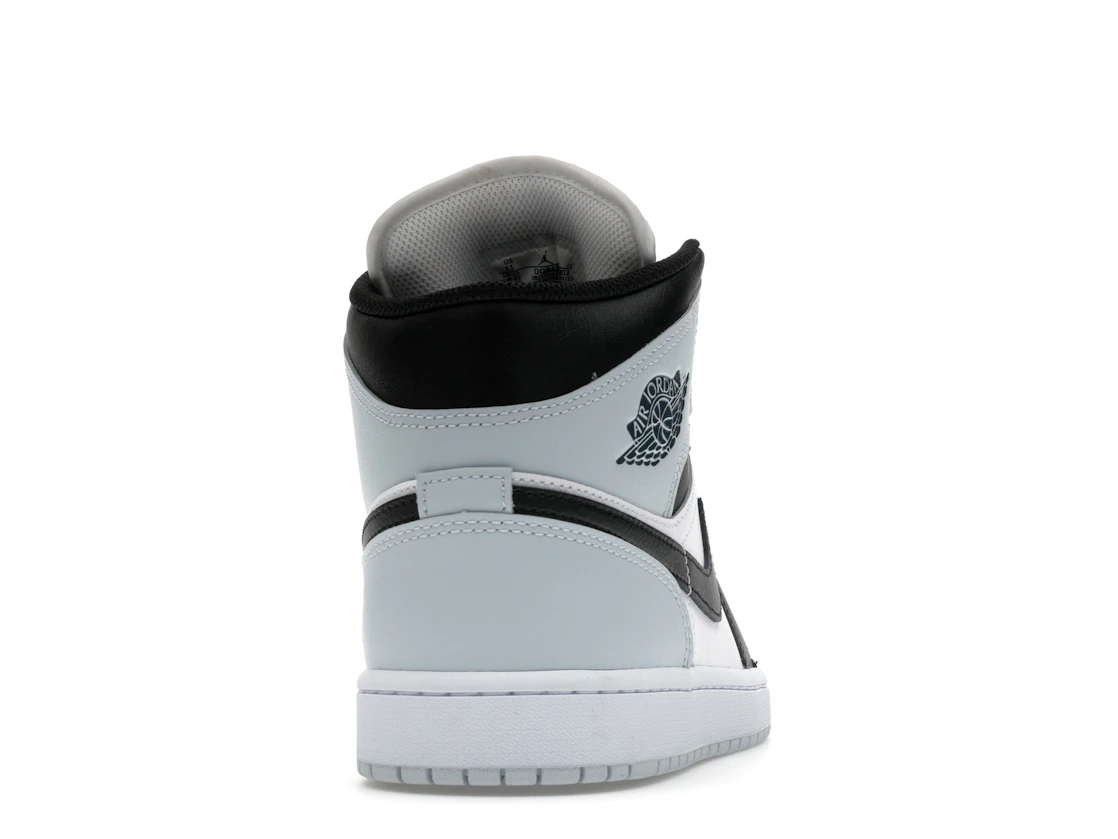 Vue 29 de Jordan 1 Mid Black Aura Squadron Blue