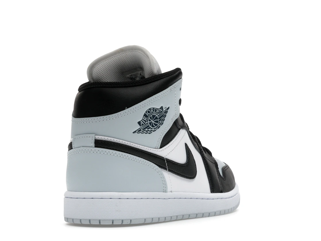 Vue 31 de Jordan 1 Mid Black Aura Squadron Blue