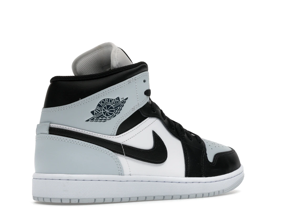 Vue 33 de Jordan 1 Mid Black Aura Squadron Blue