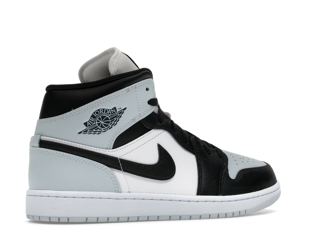 Vue 34 de Jordan 1 Mid Black Aura Squadron Blue