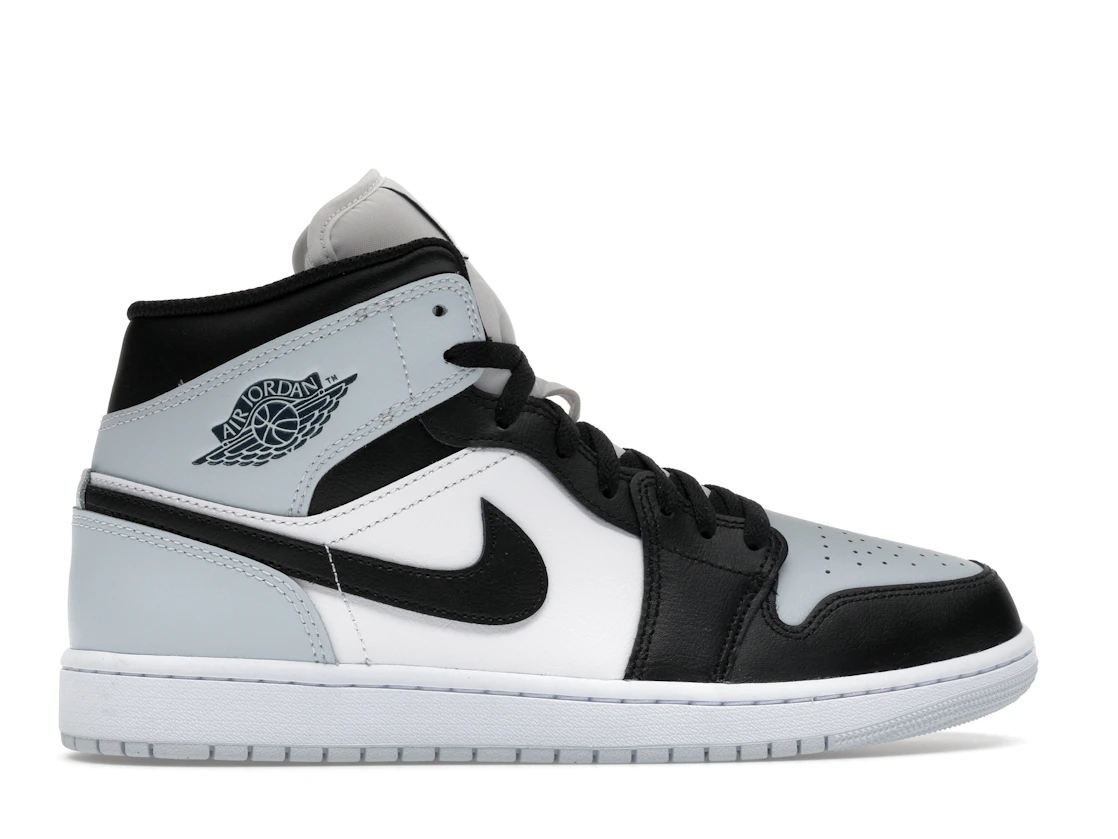 Vue 36 de Jordan 1 Mid Black Aura Squadron Blue