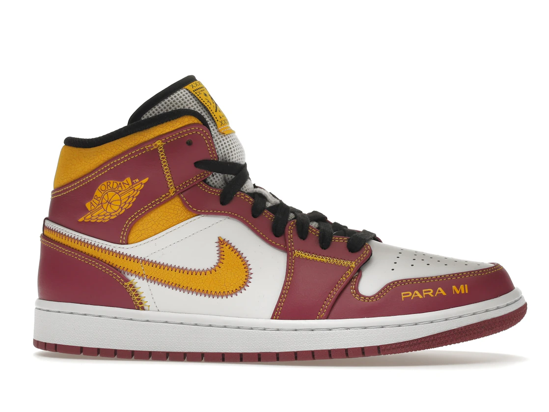 Vue 2 de Jordan 1 Mid Dia de los Muertos