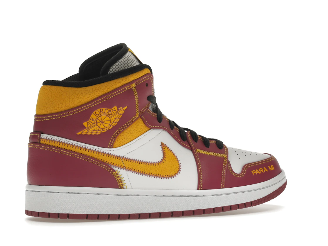 Vue 34 de Jordan 1 Mid Dia de los Muertos