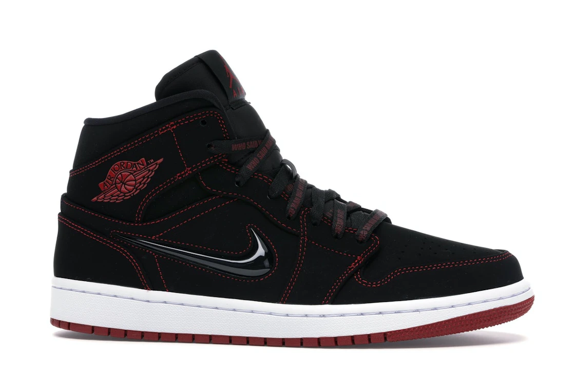 Vue 2 de Jordan 1 Mid Fearless Come Fly With Me