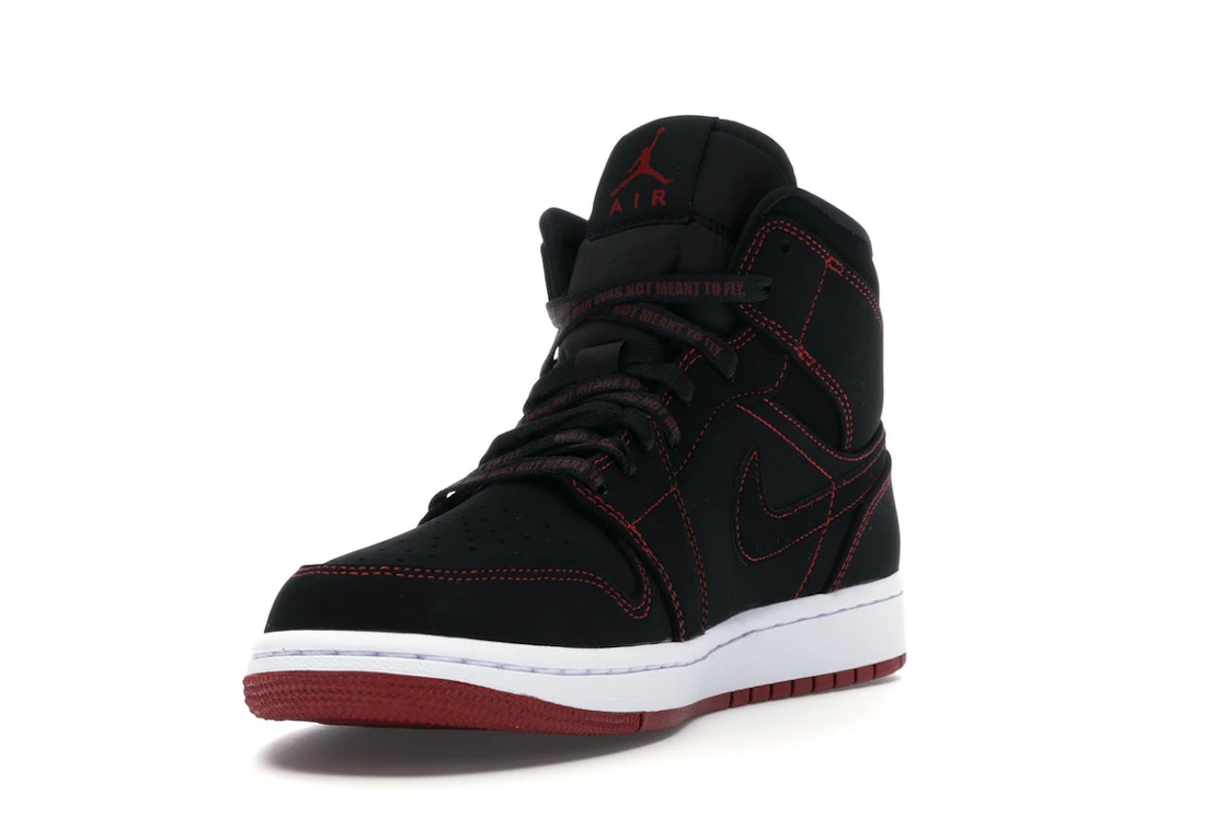 Vue 13 de Jordan 1 Mid Fearless Come Fly With Me