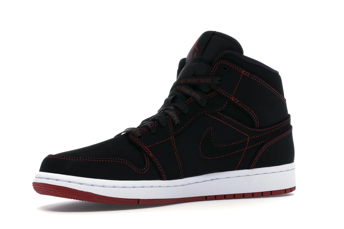 Vue 16 de Jordan 1 Mid Fearless Come Fly With Me