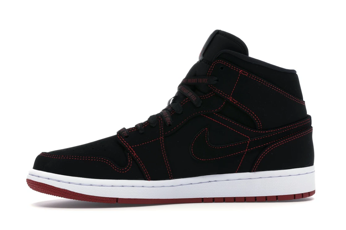 Vue 18 de Jordan 1 Mid Fearless Come Fly With Me