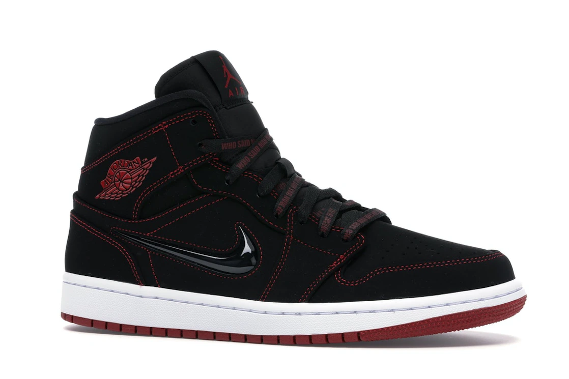 Vue 3 de Jordan 1 Mid Fearless Come Fly With Me