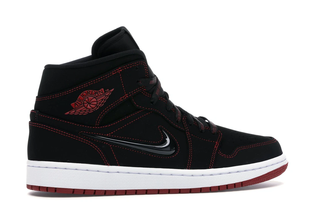 Vue 35 de Jordan 1 Mid Fearless Come Fly With Me