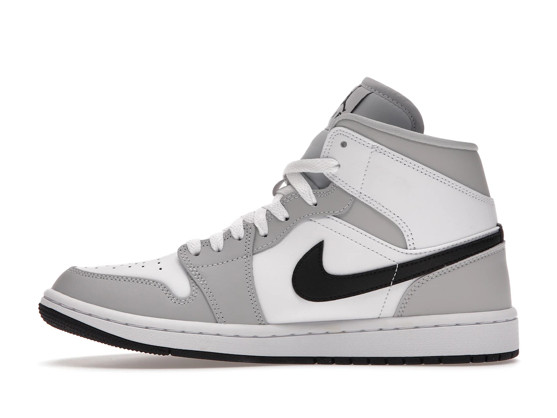 Vue 19 de Jordan 1 Mid Light Smoke Grey 