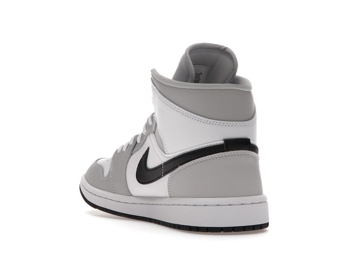 Vue 25 de Jordan 1 Mid Light Smoke Grey 