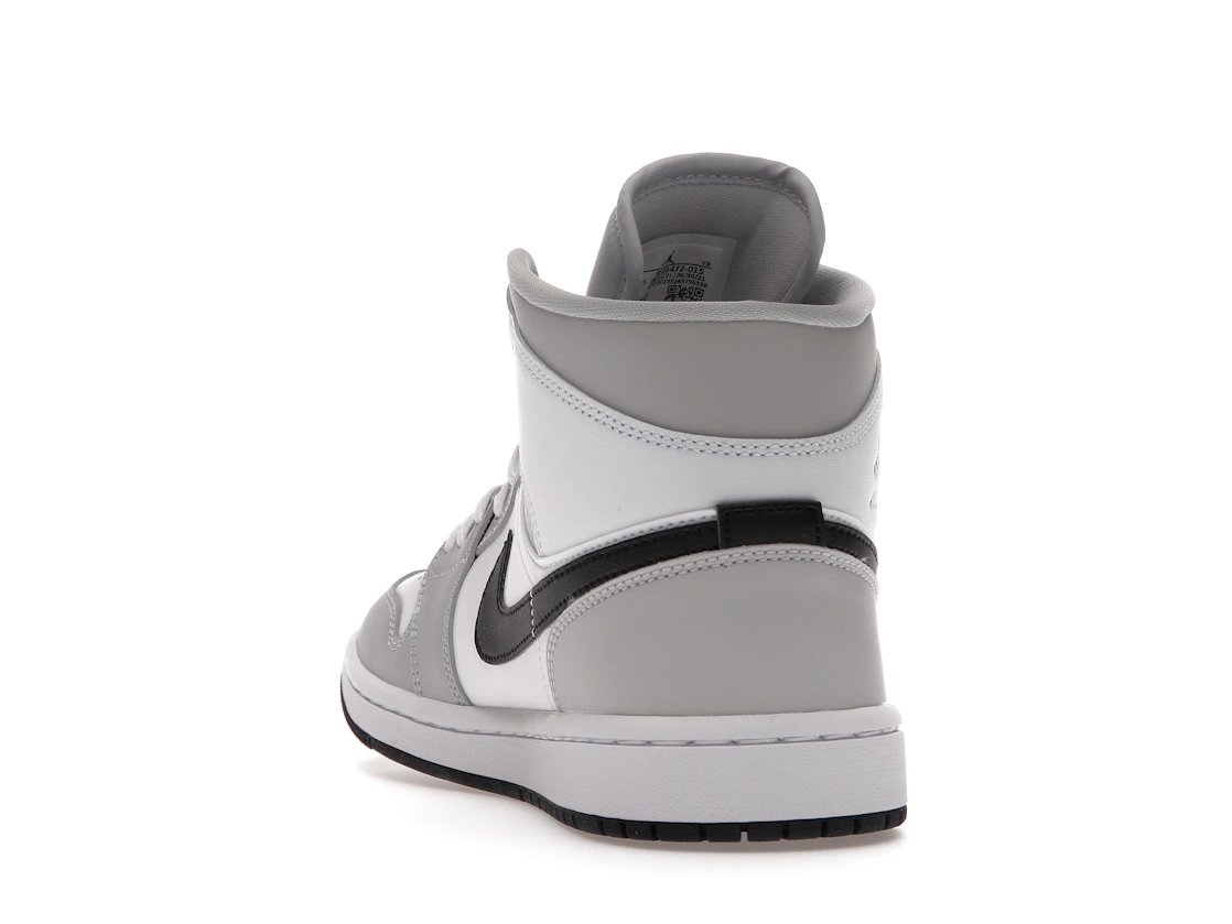 Vue 26 de Jordan 1 Mid Light Smoke Grey 